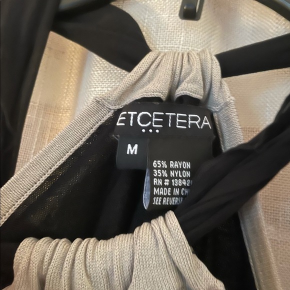 Etcetera Size Med, Halter Dress w/tie closure NWOT - Picture 3 of 7